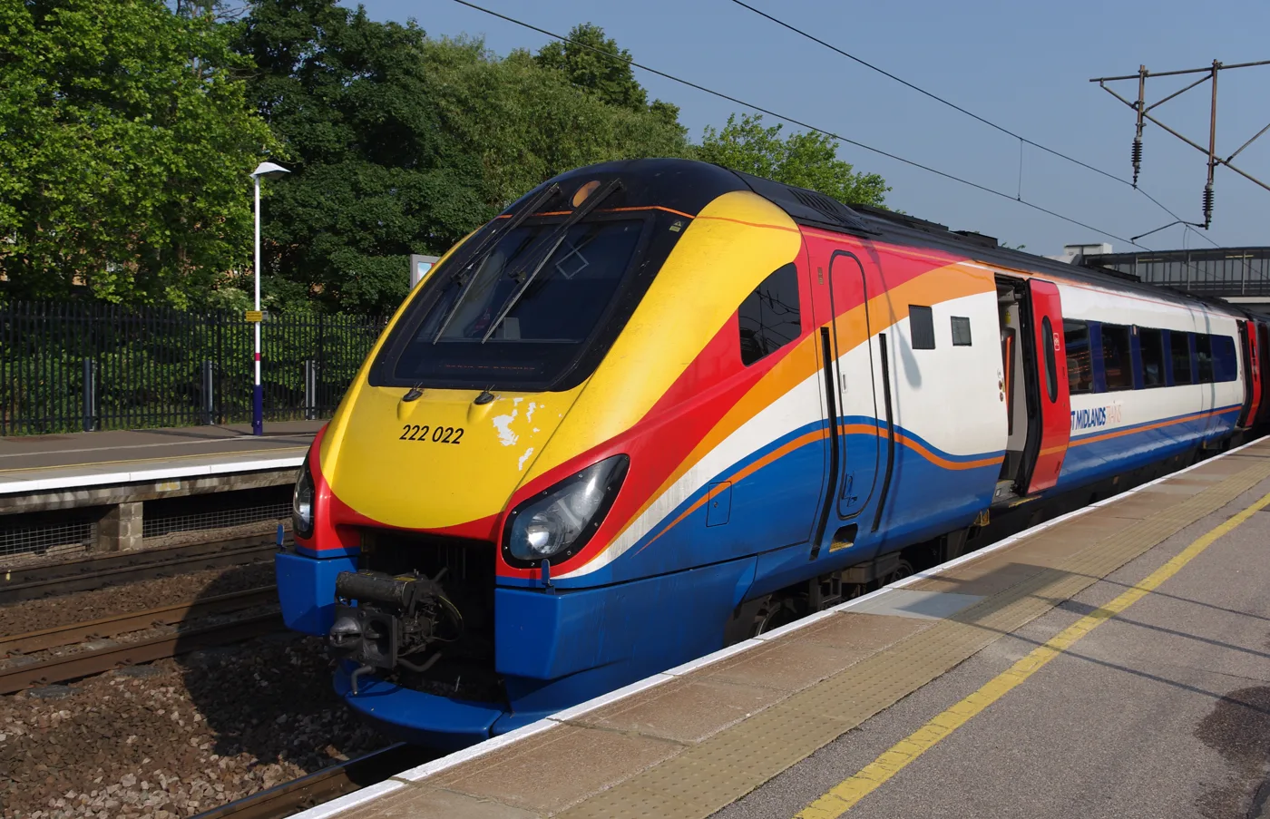 An East Midlands Railway train at Bedford, in an older livery. EMR and Thameslink have not yet published their Christmas 2026 timetables