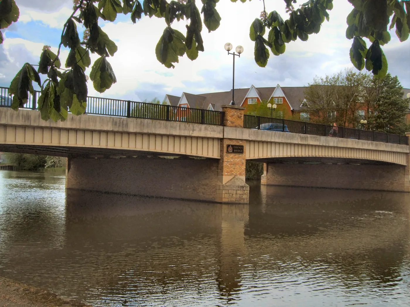 Prebend Street Bridge over the Great Ouse. The Prebend Centre stands on Prebend Street, on the north side of the river.