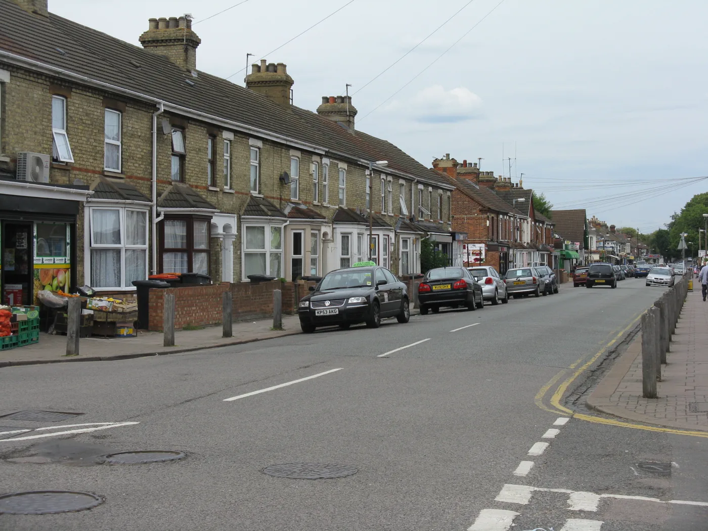 Ford End Road in Queens Park, the Bedford neighbourhood where the former St Joseph's Lower School stands on Chester Road.